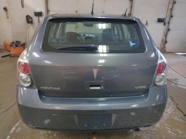 5Y2SP67869Z475471 - 2009 PONTIAC VIBE GRAY photo 6