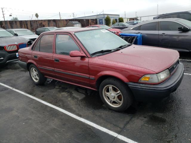 2T1AE94A3LC034277 - 1990 TOYOTA COROLLA DLX BURGUNDY photo 4