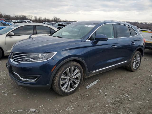 2LMPJ8LP6HBL18296 - 2017 LINCOLN MKX RESERVE أزرق صورة 1