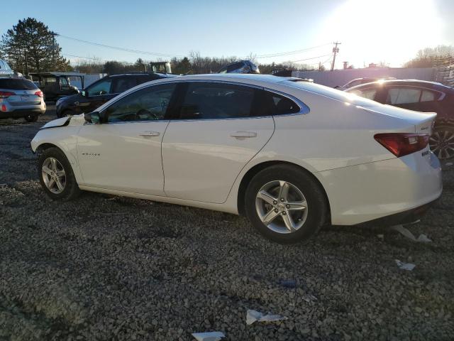 1G1ZB5ST8NF213541 - 2022 CHEVROLET MALIBU LS WHITE photo 2