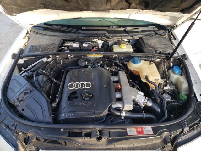 WAUJC68E54A257666 - 2004 AUDI A4 1.8T WHITE photo 11