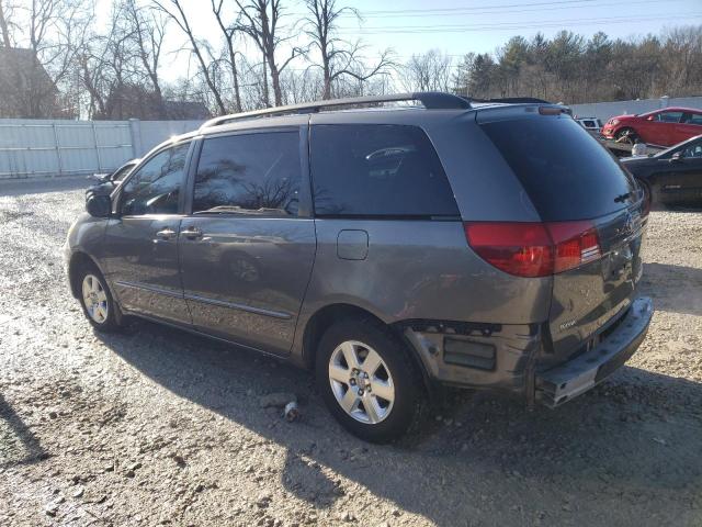 5TDZA23C95S374536 - 2005 TOYOTA SIENNA CE GRAY photo 2