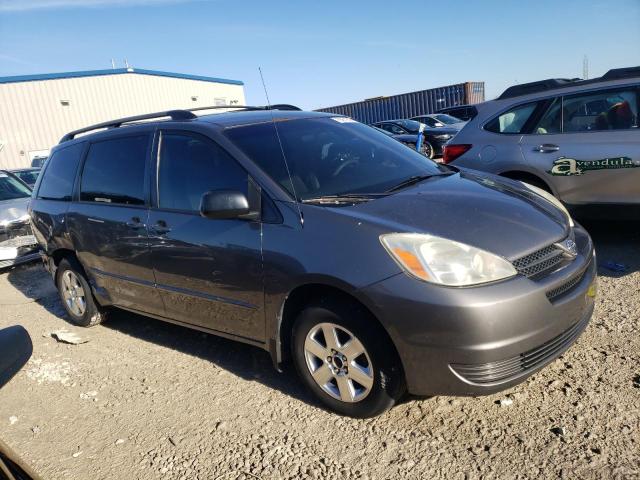 5TDZA23C95S374536 - 2005 TOYOTA SIENNA CE GRAY photo 4