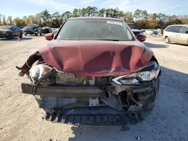 3N1AB7AP2HL661811 - 2017 NISSAN SENTRA S MAROON photo 5