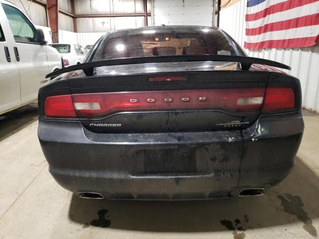 2B3CL3CG8BH538735 - 2011 DODGE CHARGER BLACK photo 6