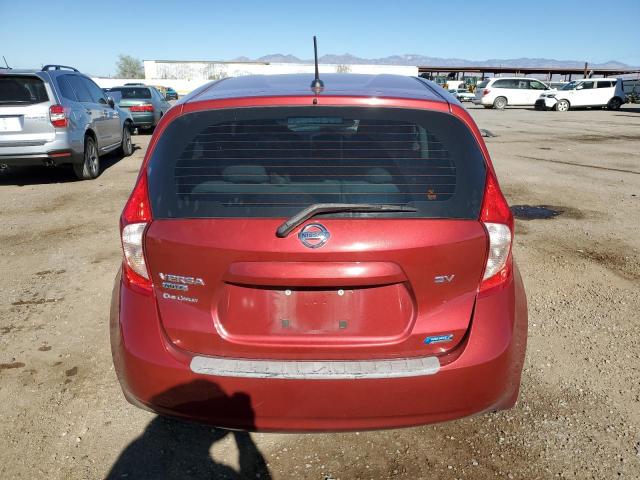 3N1CE2CP5GL391312 - 2016 NISSAN VERSA NOTE S RED photo 6