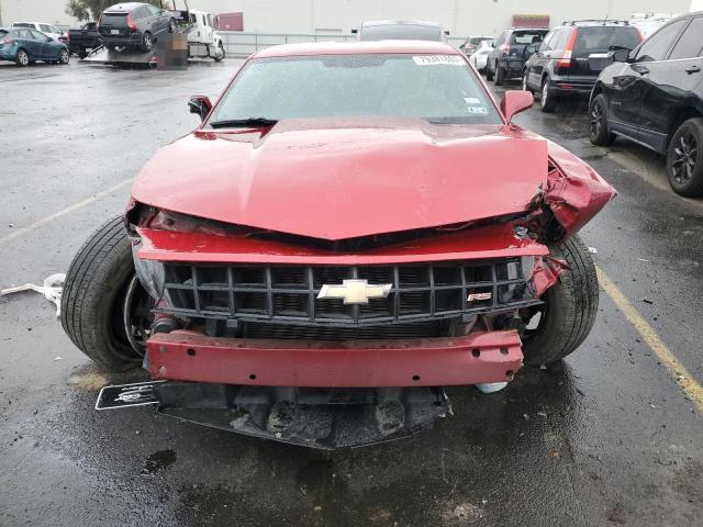 2G1FC1E3XD9123433 - 2013 CHEVROLET CAMARO LT RED photo 5