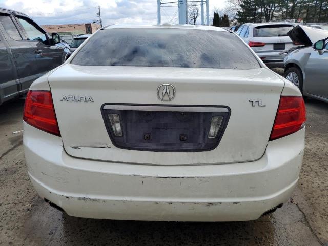 19UUA66245A076396 - 2005 ACURA TL WHITE photo 6