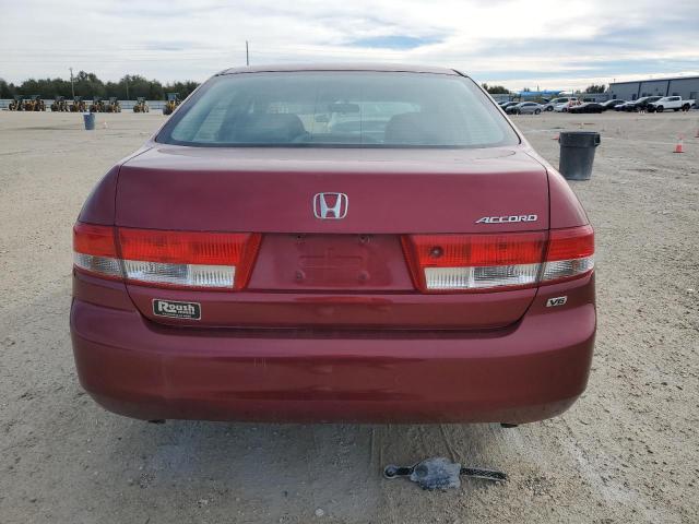 1HGCM66553A081844 - 2003 HONDA ACCORD EX MAROON photo 6