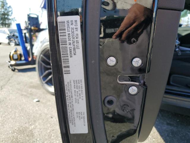 2C3CDZFJ9LH198734 - 2020 DODGE CHALLENGER R/T SCAT PACK BLACK photo 13
