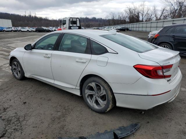 1HGCV1F42KA039251 - 2019 HONDA ACCORD EX WHITE photo 2