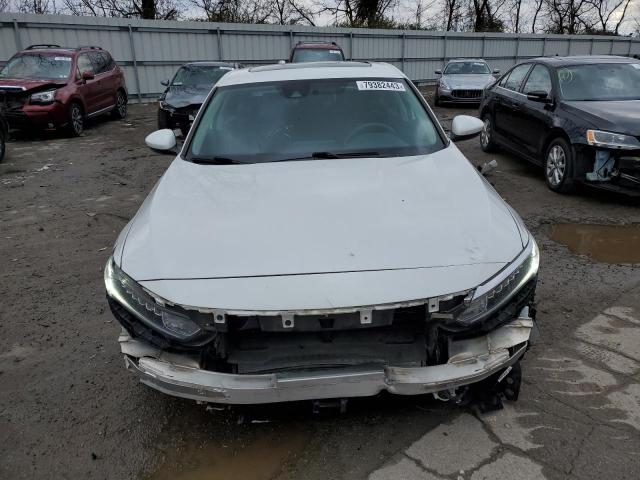 1HGCV1F42KA039251 - 2019 HONDA ACCORD EX WHITE photo 5