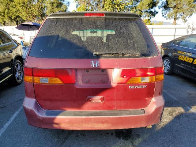 5FNRL18673B038795 - 2003 HONDA ODYSSEY EX BURGUNDY photo 6