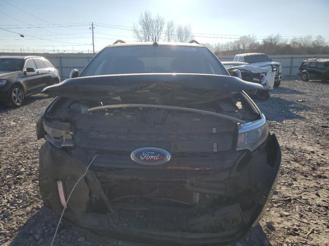 2FMDK3JC9EBA77537 - 2014 FORD EDGE SEL BLACK photo 5