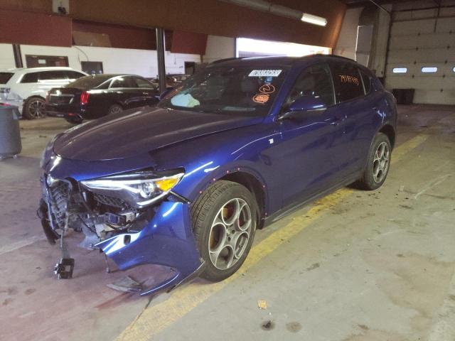 ZASPAKBN2N7D42314 - 2022 ALFA ROMEO STELVIO TI BLUE photo 1
