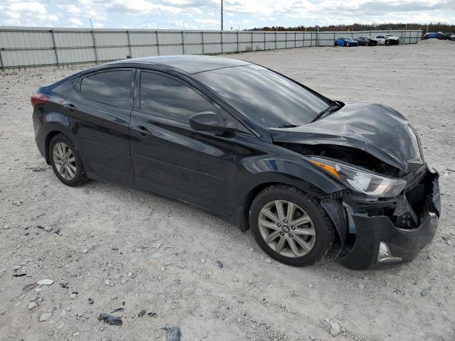 KMHDH4AE3EU090591 - 2014 HYUNDAI ELANTRA SE BLACK photo 4