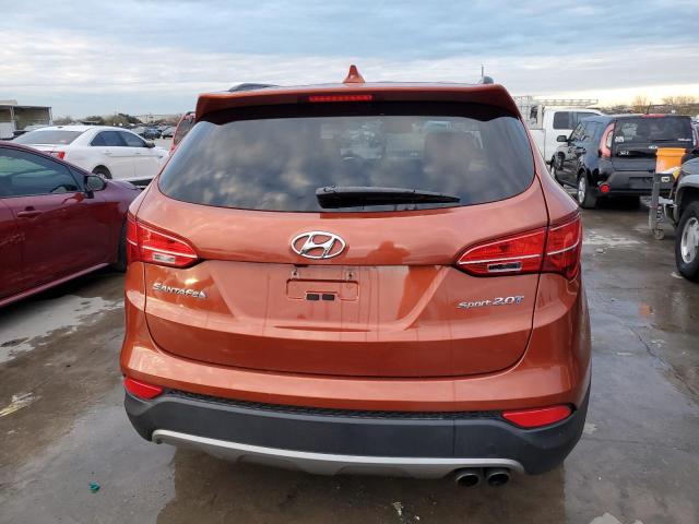 5XYZU3LA0DG077775 - 2013 HYUNDAI SANTA FE S ORANGE photo 6