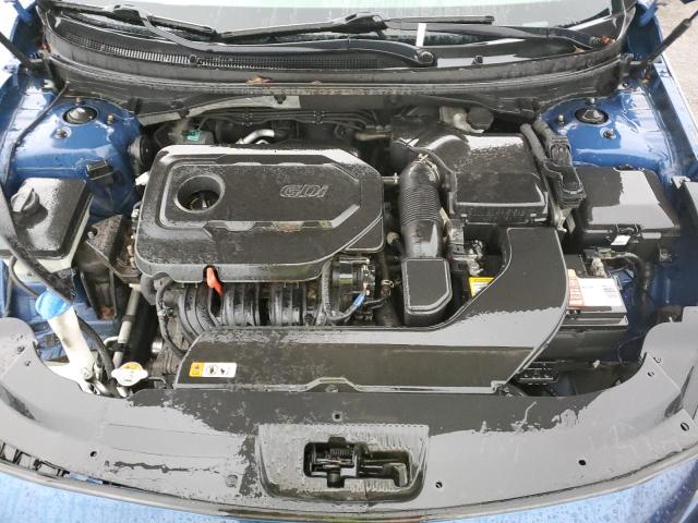 5NPE24AF8HH519712 - 2017 HYUNDAI SONATA SE BLUE photo 11