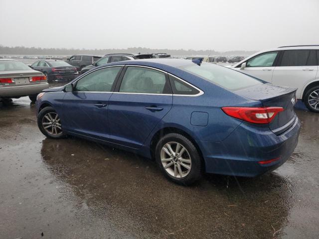 5NPE24AF8HH519712 - 2017 HYUNDAI SONATA SE BLUE photo 2