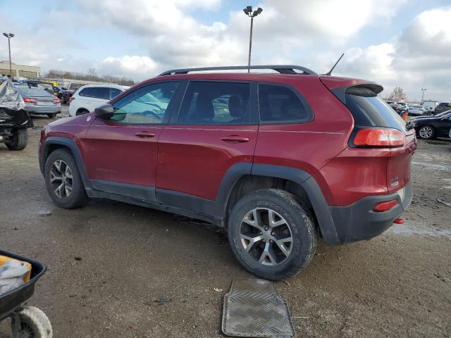 1C4PJMBS4FW785372 - 2015 JEEP CHEROKEE TRAILHAWK 红色 照片 2