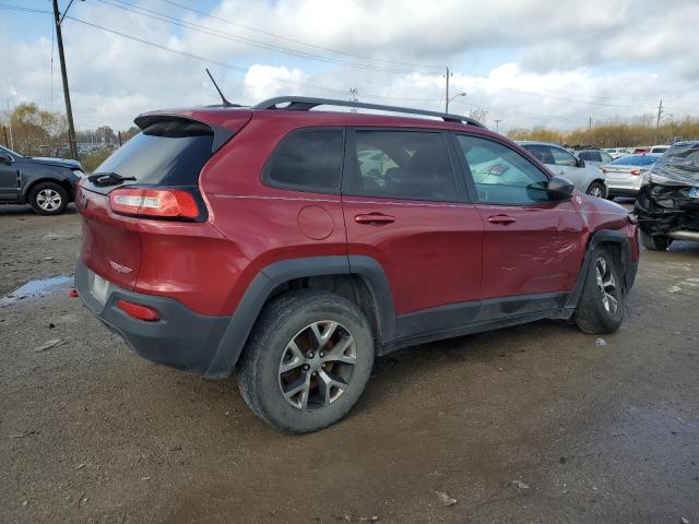1C4PJMBS4FW785372 - 2015 JEEP CHEROKEE TRAILHAWK 红色 照片 3