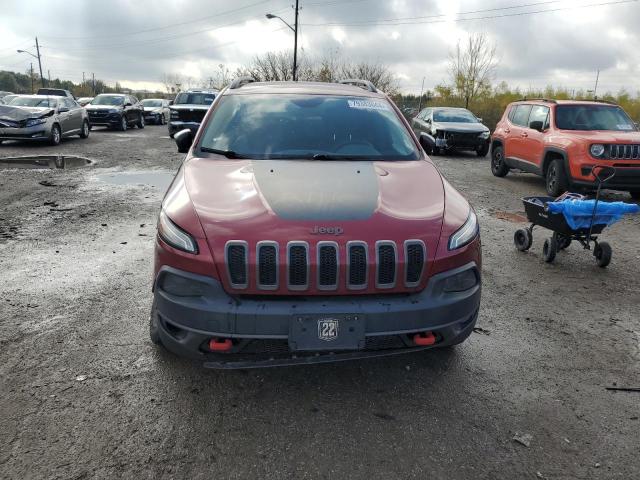 1C4PJMBS4FW785372 - 2015 JEEP CHEROKEE TRAILHAWK 红色 照片 5