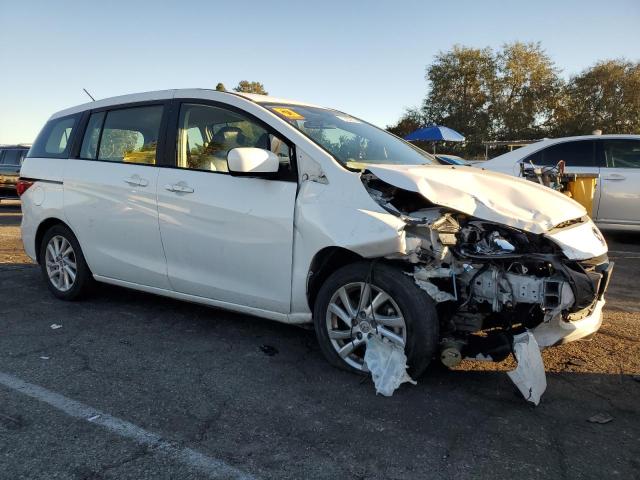 JM1CW2BL2C0127173 - 2012 MAZDA 5 WHITE photo 4