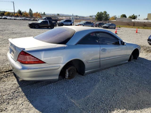 WDBPJ76J44A041847 - 2004 MERCEDES-BENZ CL 600 SILVER photo 3