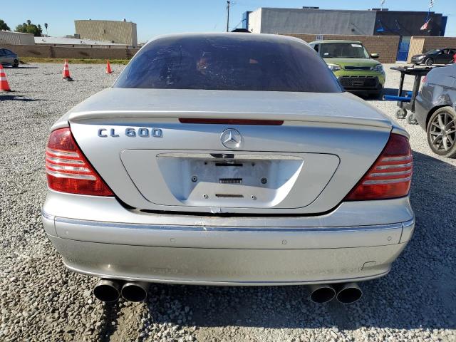 WDBPJ76J44A041847 - 2004 MERCEDES-BENZ CL 600 SILVER photo 6