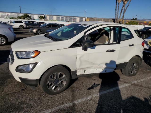 MAJ3S2FE6MC417266 - 2021 FORD ECOSPORT S WHITE photo 1