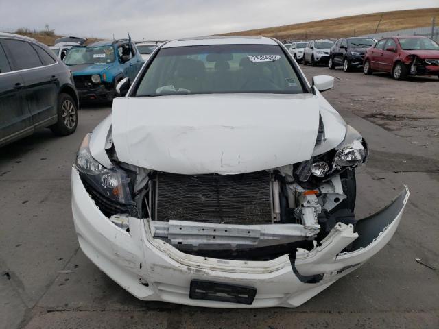 1HGCP2F8XCA058005 - 2012 HONDA ACCORD EXL WHITE photo 5