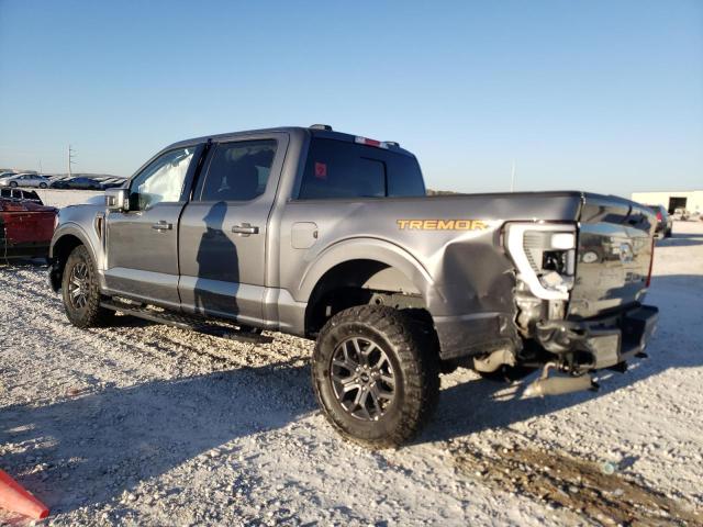 1FTEW1E81PFB41711 - 2023 FORD F150 SUPERCREW GRAY photo 2