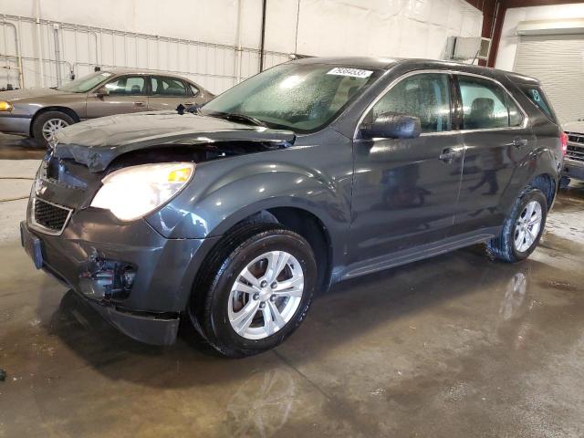 2GNALAEK6E6313880 - 2014 CHEVROLET EQUINOX LS GRAY photo 1