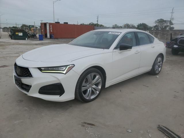 19UUB5F49MA001619 - 2021 ACURA TLX TECHNOLOGY WHITE photo 1
