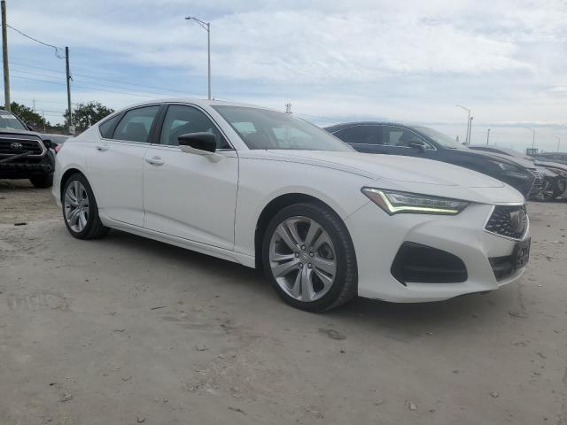 19UUB5F49MA001619 - 2021 ACURA TLX TECHNOLOGY WHITE photo 4