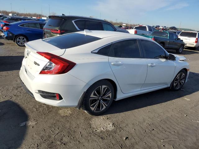 JHMFC1F79JX030441 - 2018 HONDA CIVIC EXL WHITE photo 3