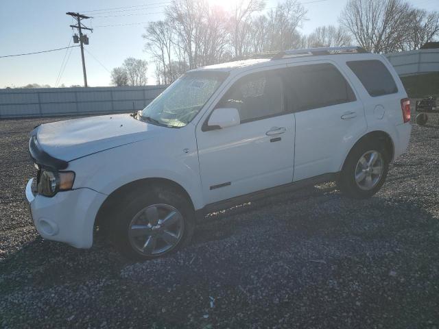 1FMCU04198KC25565 - 2008 FORD ESCAPE LIMITED WHITE photo 1