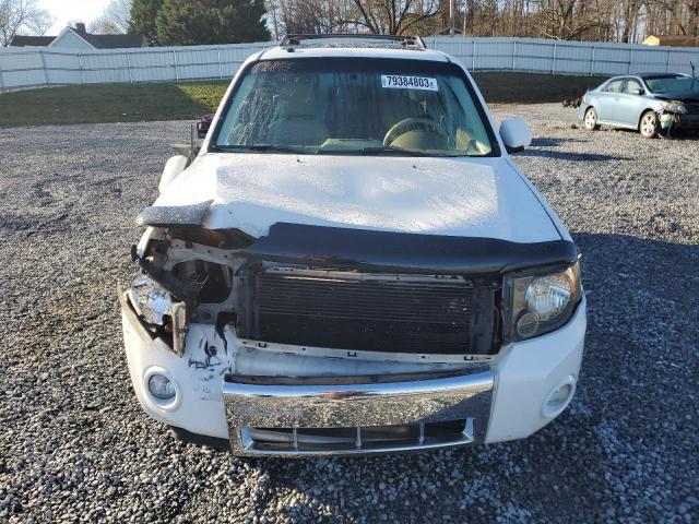 1FMCU04198KC25565 - 2008 FORD ESCAPE LIMITED WHITE photo 5