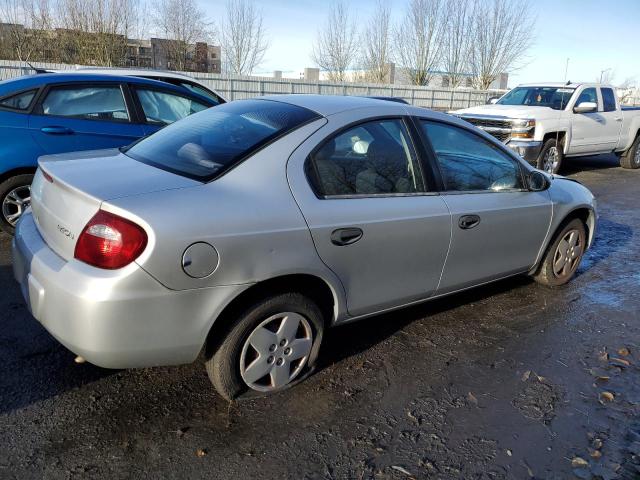 1B3AS26C35D167630 - 2005 DODGE NEON BASE SILVER photo 3