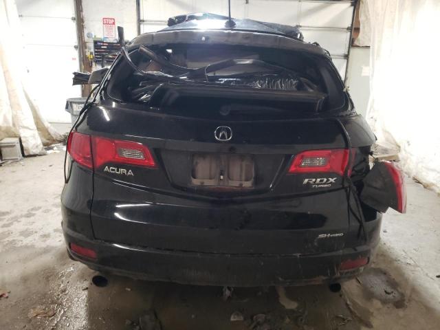 5J8TB18289A003451 - 2009 ACURA RDX BLACK photo 6