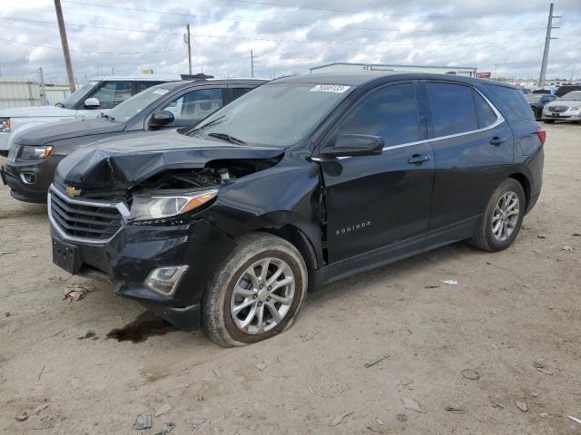 2GNAXKEV7L6153137 - 2020 CHEVROLET EQUINOX LT BLACK photo 1