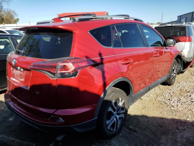 2T3ZFREV4GW252192 - 2016 TOYOTA RAV4 LE RED photo 3