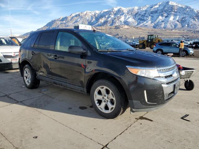 2FMDK3JC7DBE34924 - 2013 FORD EDGE SEL BLACK photo 4