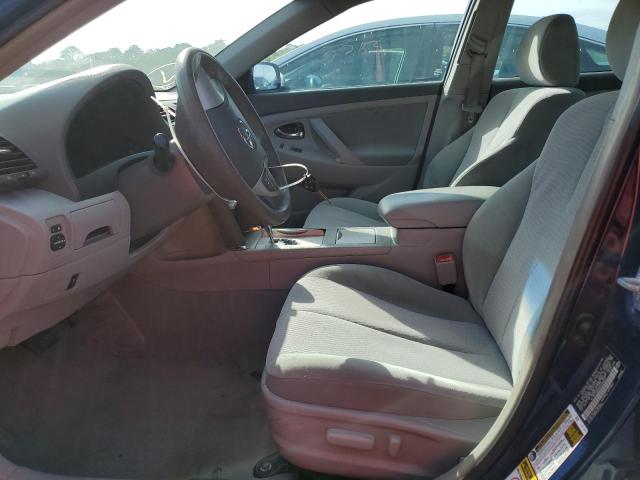 4T1BF3EK8BU595657 - 2011 TOYOTA CAMRY BASE BLUE photo 7