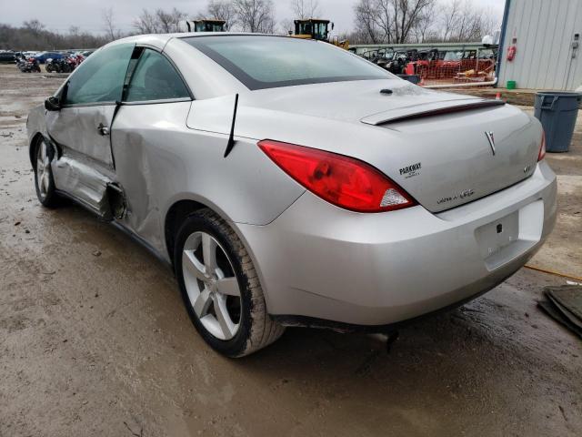 1G2ZH36N984299288 - 2008 PONTIAC G6 GT SILVER photo 2