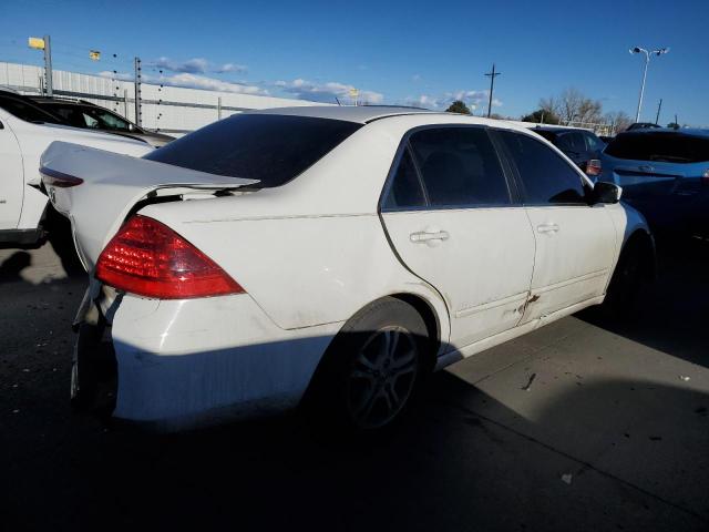 JHMCM56337C022632 - 2007 HONDA ACCORD SE WHITE photo 3