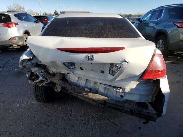 JHMCM56337C022632 - 2007 HONDA ACCORD SE WHITE photo 6