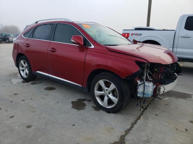 2T2ZK1BA9AC033045 - 2010 LEXUS RX 350 BURGUNDY photo 4