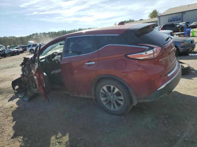 5N1AZ2MG7HN173442 - 2017 NISSAN MURANO S BURGUNDY photo 2