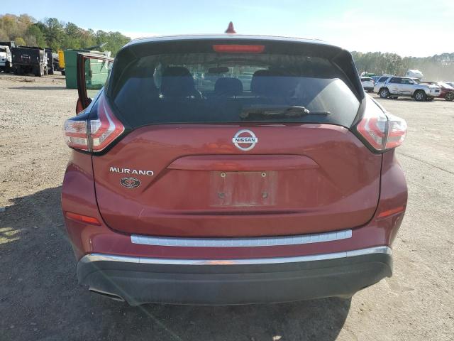 5N1AZ2MG7HN173442 - 2017 NISSAN MURANO S BURGUNDY photo 6